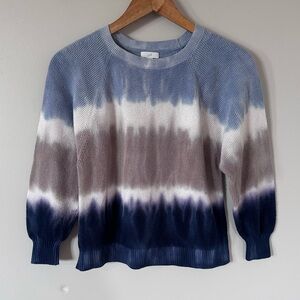 J. Jill Women's Ombre Sweater - Tie Dye